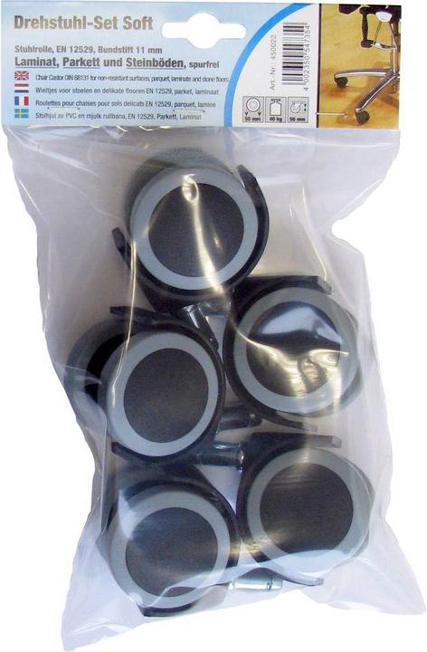 Image du produit Dörner + Helmer Siège pivotant ParquetDouble roulette