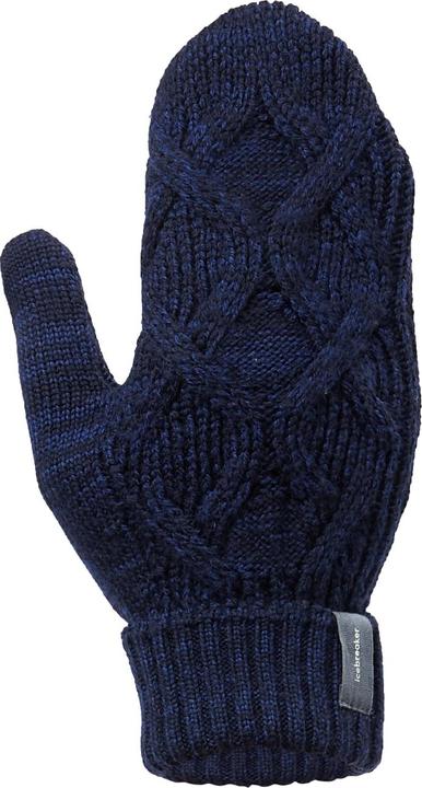 Icebreaker Unisex Merino Mer Cable Knit Mittens (XS)