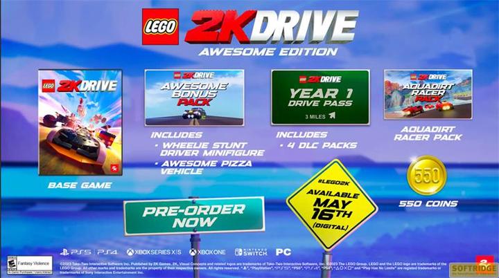 Immagine prodotto 2K Games Lego 2K Drive - Awesome Edition (Xbox Series X, DE)