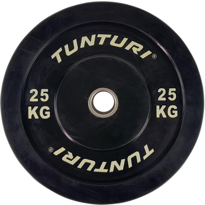 Immagine prodotto Tunturi Bumper Plate Hantelscheiben 50 mm 25 kg (1 x 25 kg)
