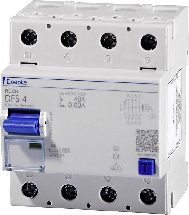 Actual product image Doepke DOEP DFS4 004/030A RCCB