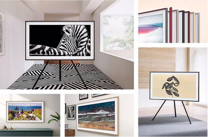 Actual product image Samsung QE43LS03T The Frame 4.0 (43", QLED, 4K, 2020)