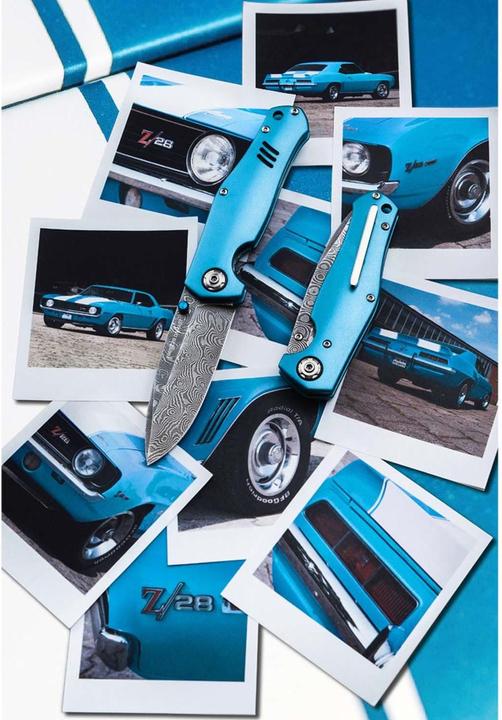 Actual product image Böker Nóż Boker Solingen 1969 Z28-Damascus (8 cm)