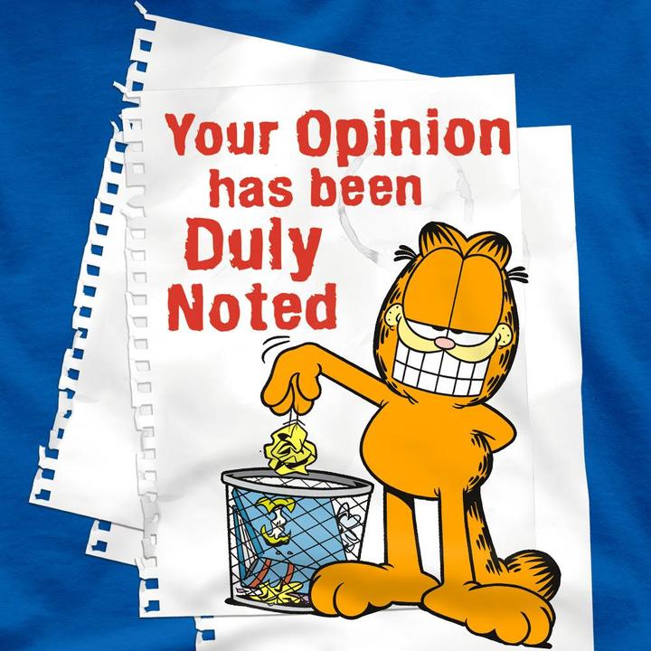Immagine prodotto Garfield Duly Noted Maglietta Uomo (4XL)