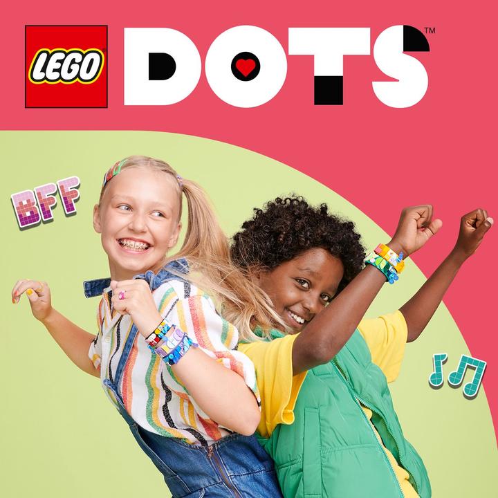 Actual product image LEGO Bracelet Design Creative Set (41807, LEGO Dots)