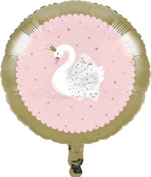 Image du produit Creative Party Ballon Cygne rose et doré