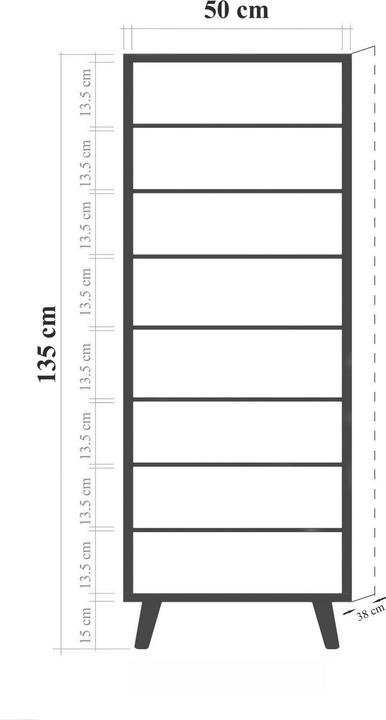 Image du produit Homitis Vegas (50 x 38 x 135 cm)