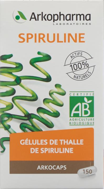 Produktbild Arkopharma Arkocaps Bio Spirulina Kapseln (150 Stück, Kapseln, 116 g)