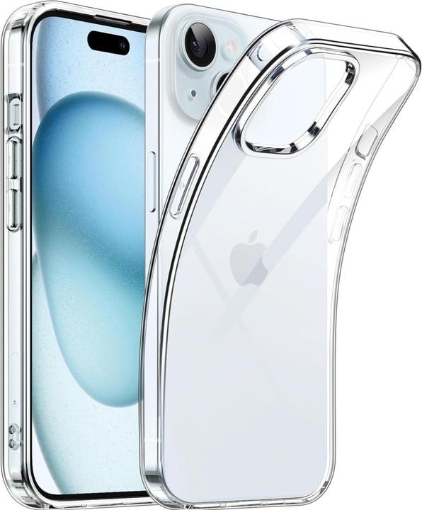 Screenguard Apple iPhone 15 Flexible TPU Clear Case (Apple iPhone 15)