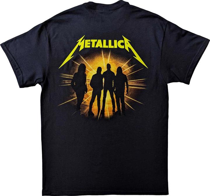 Actual product image Metallica Unisex Adult 72 Seasons Strobes Photograph Cotton T-Shirt (XL)