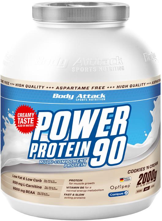 Produktbild Body Attack New Power Protein 90 (2000g Dose) (Schokolade, 1 Stk., 2000 g)