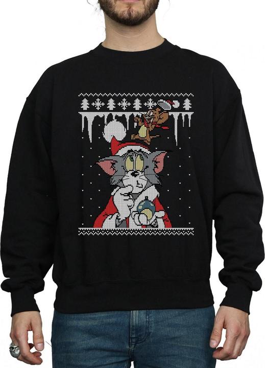 Produktbild Tom & Jerry Christmas Fair Isle Sweatshirt (S)