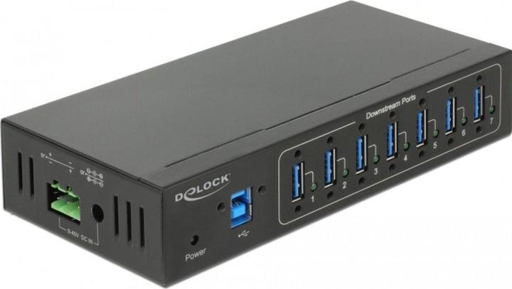 Actual product image Delock USB 3 Hub 7-Port USB Type-A (USB-B, 7 Ports)