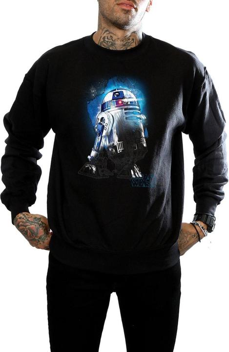 Immagine prodotto Star Wars The Last Jedi R2-D2 Brushed Felpa Uomo (XXL)