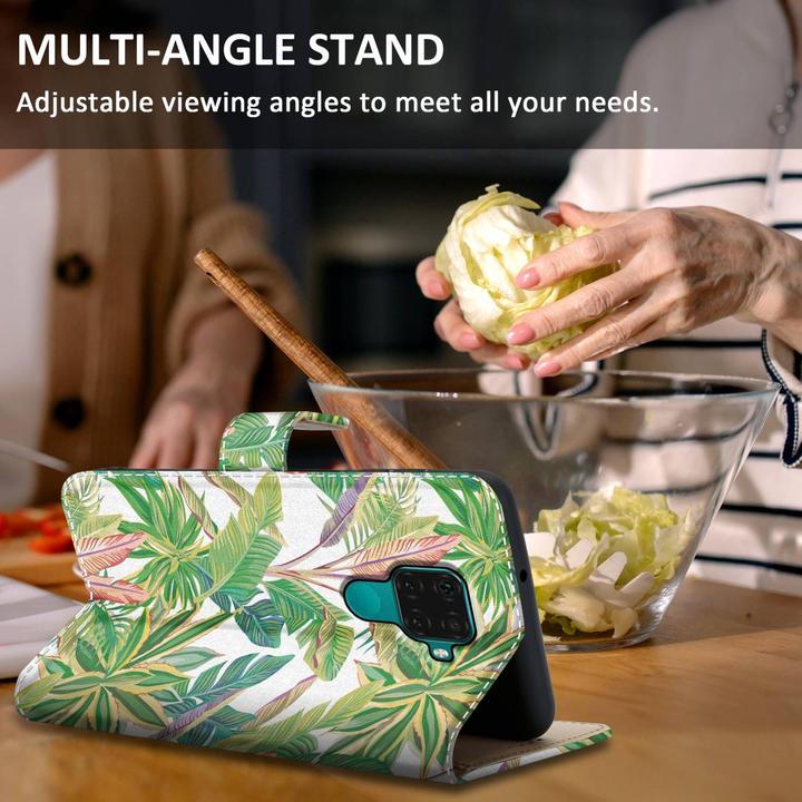 Produktbild Cadorabo Book Hülle mit Print (Huawei Mate 30 Lite)