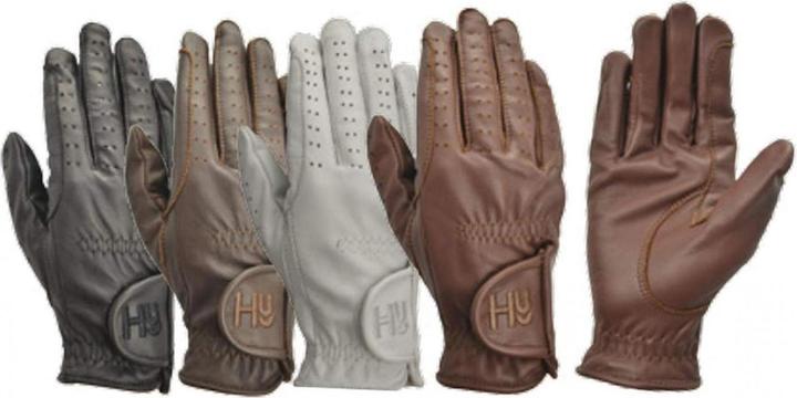 Actual product image Hy 5 Leather riding gloves (S)