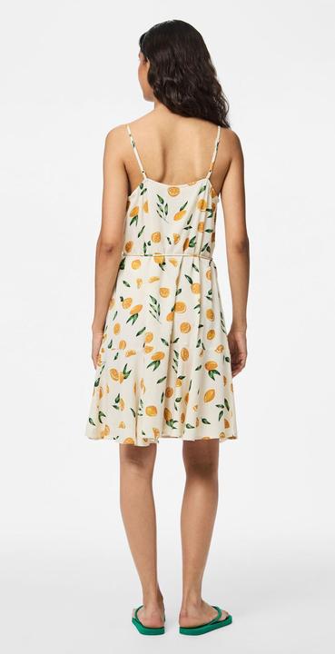 Actual product image Pieces Print strap dress (L)