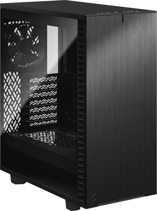 Actual product image Fractal Define 7 Compact Black Solid (mATX, Mini-ITX, ATX)