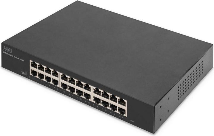 Digitus 24-port Gigabit switch, 19-inch, unmanaged (24 Ports)