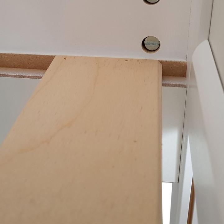 Produktbild jonka Gitterbetten Komplettbett Mona Weiss 70 x 140 cm - Nachthimmel - (70 x 140 cm)