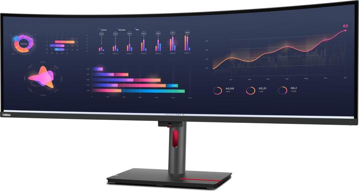 Produktbild Lenovo ThinkVision P49w-30 (5120 x 1440 Pixel, 49")