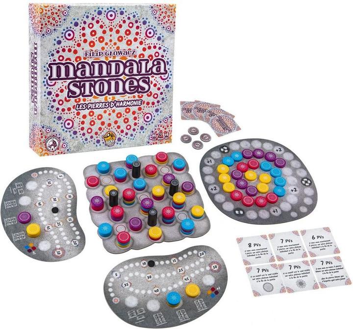 Actual product image Mandala Stones (French)