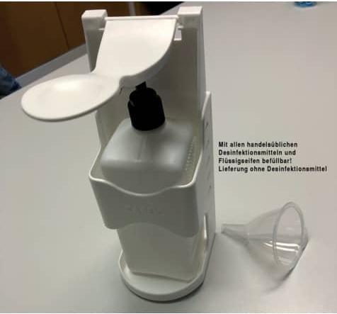 Immagine prodotto Karex Distributore di disinfettanti leva a braccio bianco