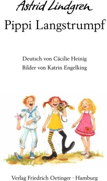 Produktbild Pippi Langstrumpf (Deutsch, Astrid Lindgren, 2007)
