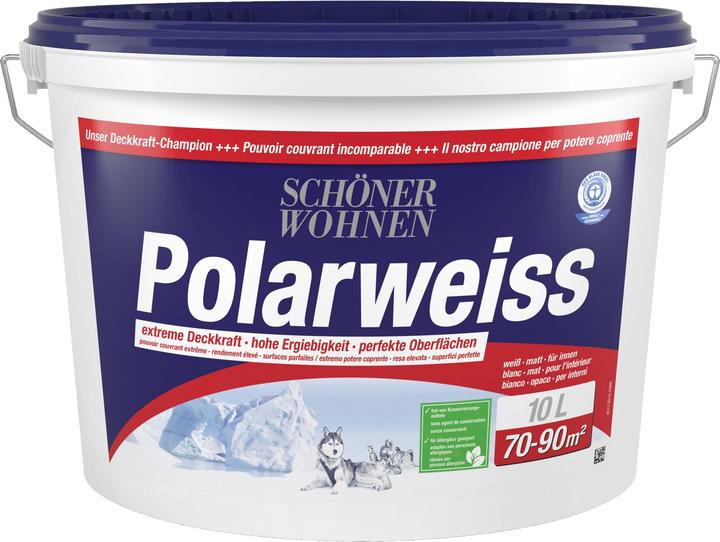 Schöner Wohnen Polarweiss (Blanc polaire, 10 l)