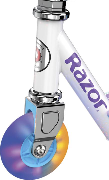 Actual product image Razor E-Scooter E Party Pop White/Purple (12 km/h, 6 km, 80 W)