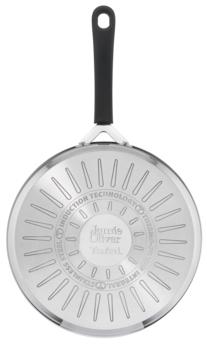 Produktbild Tefal Jamie Oliver E3033344 Pfanne Schwenkpfanne Rund (25 cm, Wok Pfanne, Edelstahl)