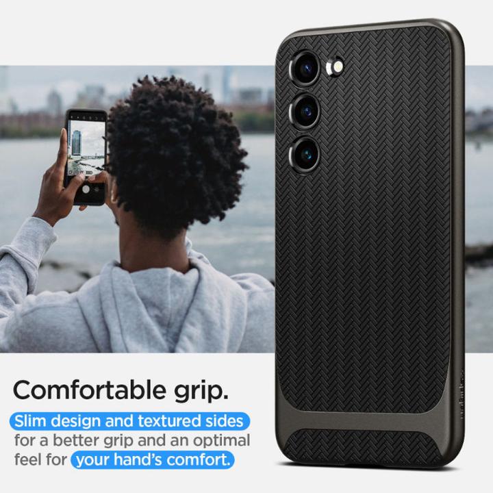 Actual product image Spigen Neo Hybrid Galaxy S23 Gunmetal (Samsung Galaxy S23)