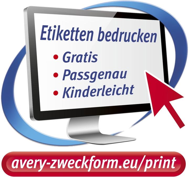 Produktbild Avery Recycling Ordner-Etiketten