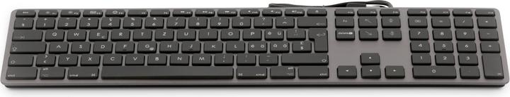 Actual product image LMP USB keyboard KB-1243 with numeric keypad UA layout (DE, Cable)