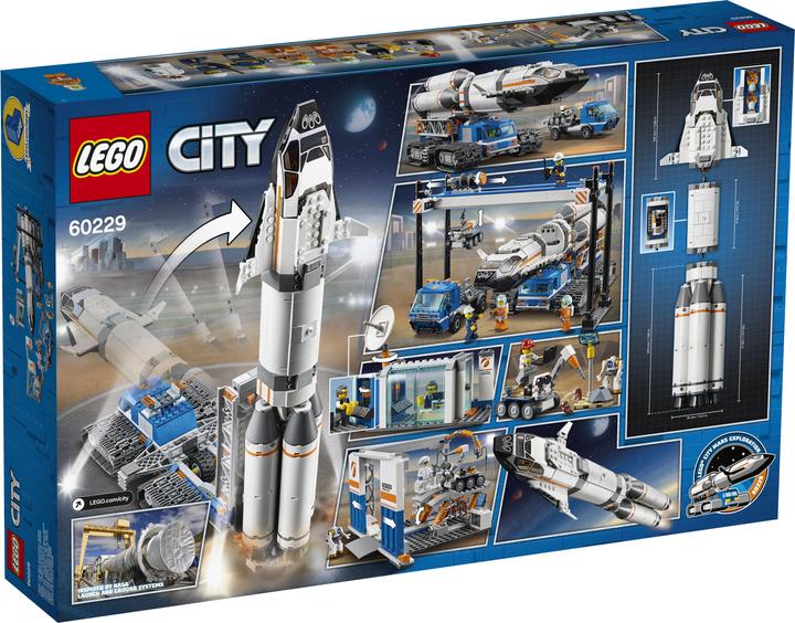 Immagine prodotto LEGO Assemblaggio e trasporto razzi (60229, LEGO City)