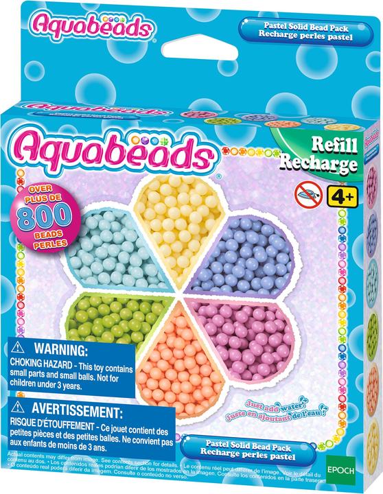Actual product image Aquabeads AQB pastel beads