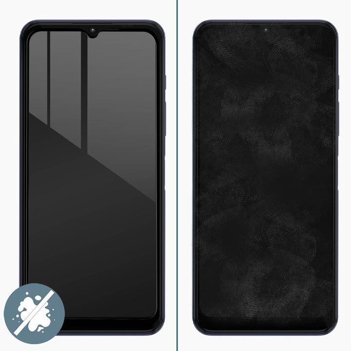 Actual product image Avizar bulletproof glass, glass protective film, protective glass (1 Piece, Samsung Galaxy A03)