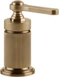 Warm bronze brushed