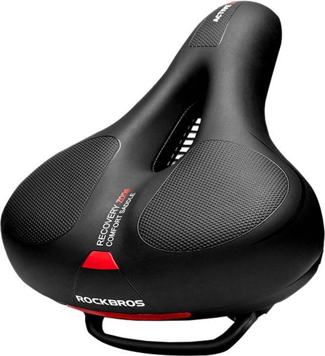 Rockbros Bicycle saddle AQ-6090R (Black-Red)
