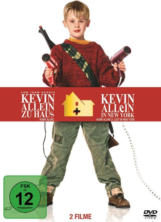 Disney Interactive Studios Kevin - Home Alone / Kevin - Da solo a New York (2 film, 1 disco) (DVD, Tedesco)