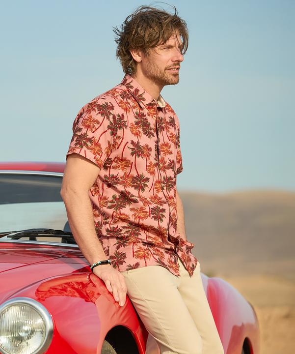Produktbild Joe Browns Palm Tree Print Short Sleeve Shirt (M)