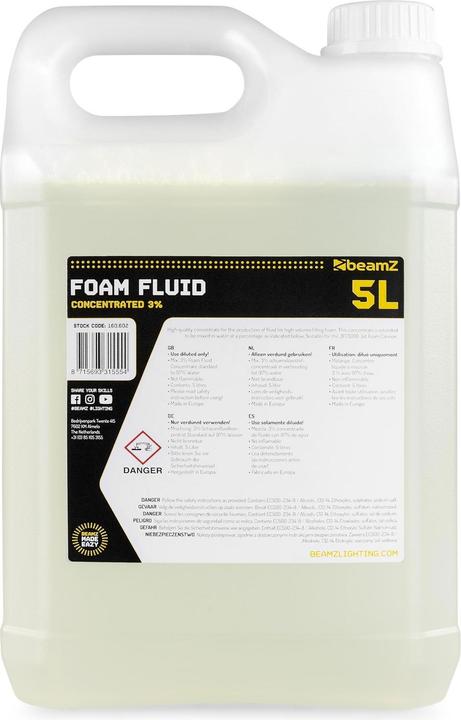 Image du produit BeamZ Fluide de mousse (Fluide de neige)