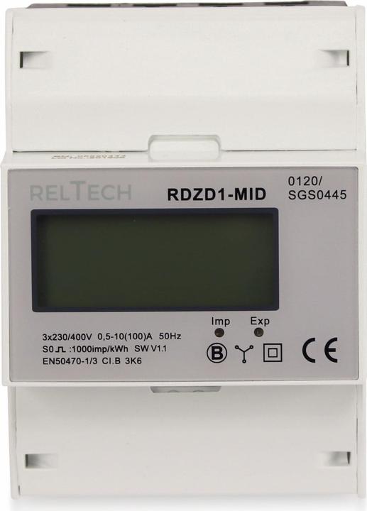 Reltech Draaistroommeter RDZD1-MID