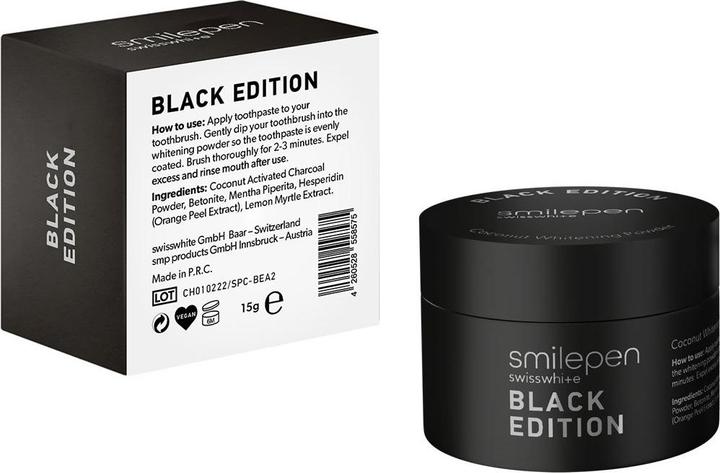 Actual product image SmilePen black edition (Powder)