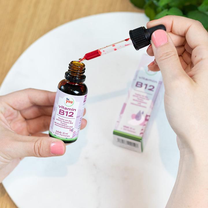 Produktbild For You Vitamin B12 flüssig (1 Stück, Flüssigkeit)