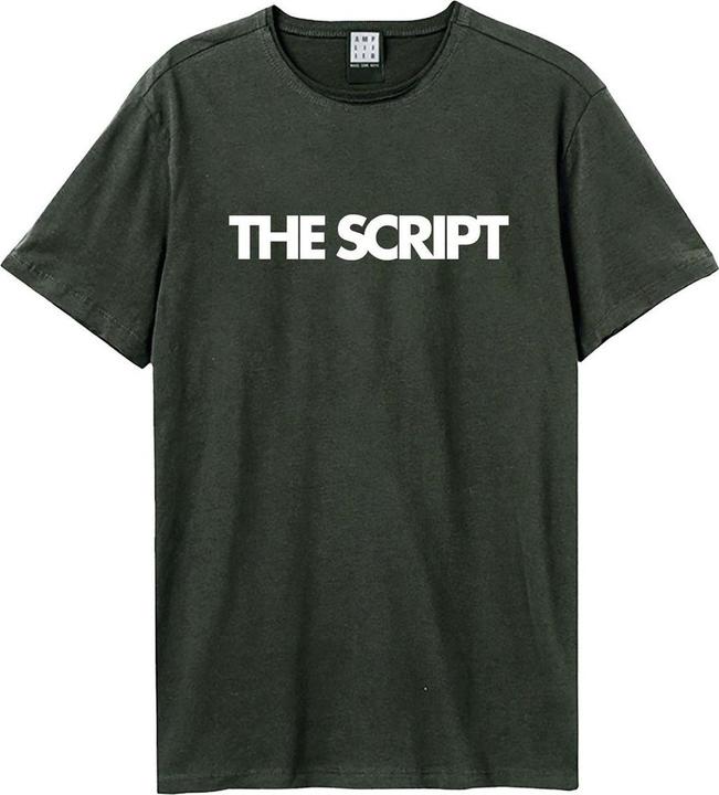 Actual product image Amplified Unisex Adult Satellites The Script T-Shirt (XXL)