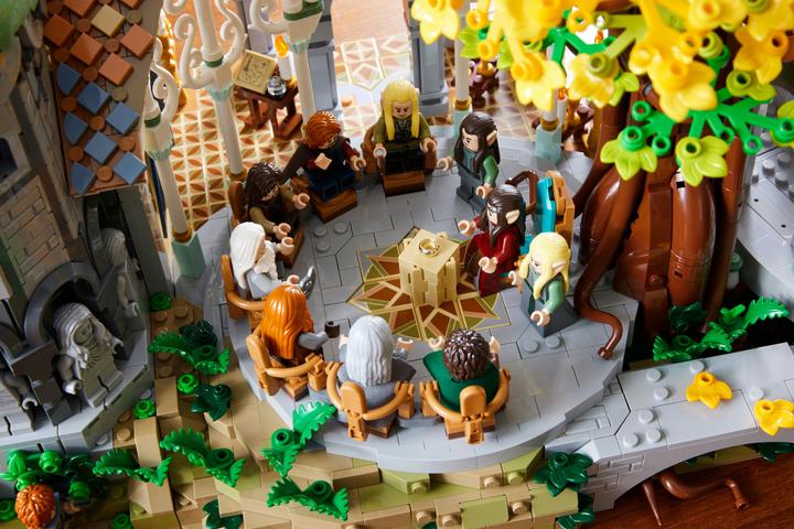 Actual product image LEGO Rivendell (10316, LEGO Lord of the Rings, LEGO Rare Sets)