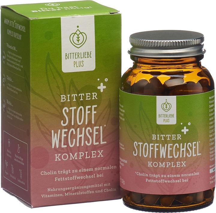 Immagine prodotto Bitterliebe Complesso del metabolismo amaro (90 Pezzo/i, Pillole, 203 g)