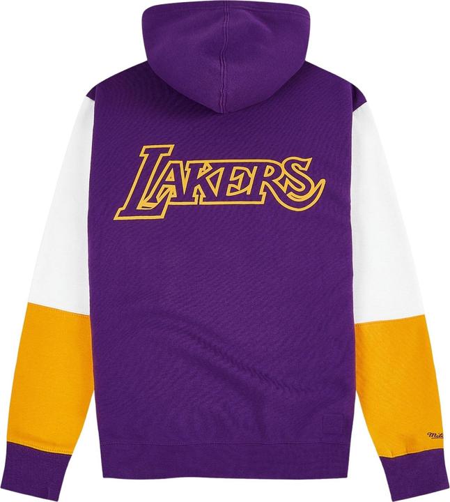 Produktbild Mitchell & Ness Fusion Fleece 2.0 Kapuzenpullover Los Angeles Lakers (XXL)