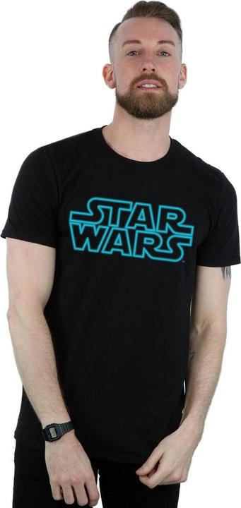 Immagine prodotto Star Wars Neon Sign Logo Maglietta Uomo (S)